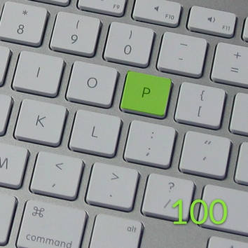 Exercise for 100 words with the letter 'p'