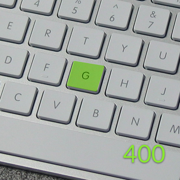Exercise for 400 words with the letter 'g'