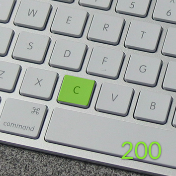 Exercise for 200 words with the letter 'c'